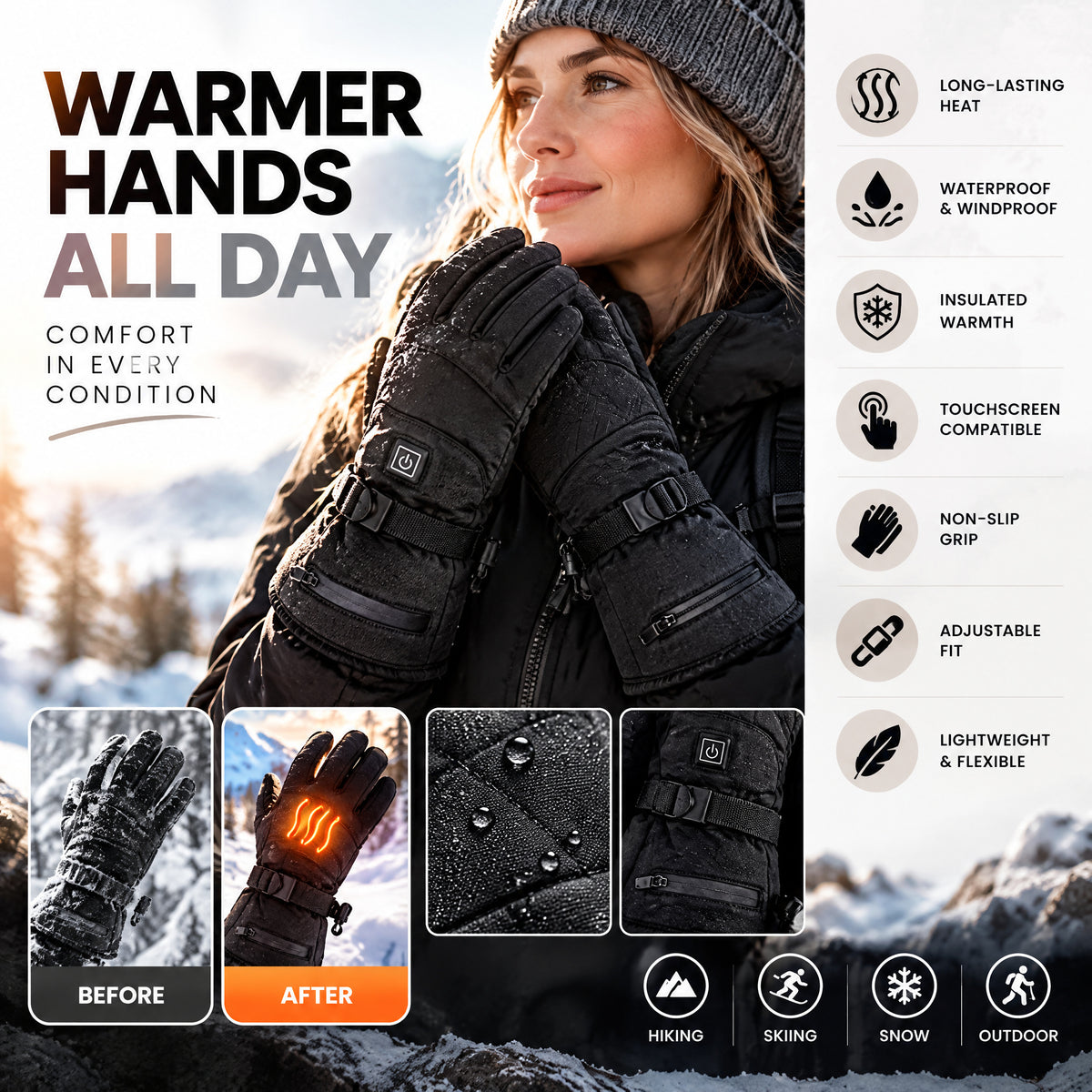 Stay warm wherever the cold tries to stop you.